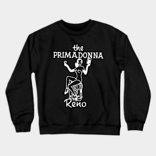 PRIMADONNA CLUB WHITE Crewneck Sweatshirt